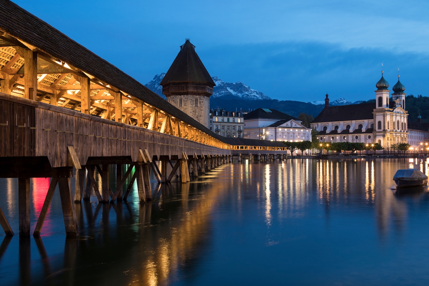 Luzern (Lucerne) in Switzerland
