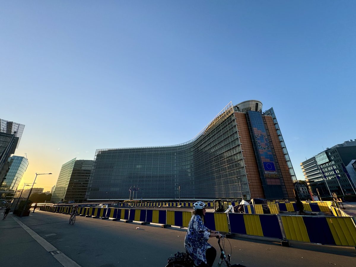 Switzerland and the EU: the Berlaymont building in Brussels, seat of the European Commission
